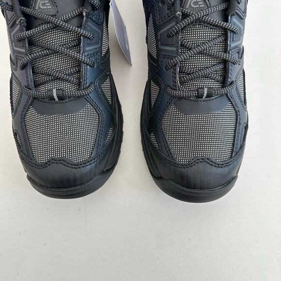 Ace Work Boots Defender Low Women 8.5 Black Soft Toe Water Slip Resistant 64024 - Picture 5 of 10